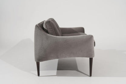 Organic Loveseat on Rosewood Legs by Hans Olsen, Denmark, C. 1960s