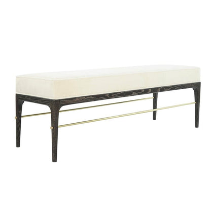 Linear Bench in Black Ceruse Series 48