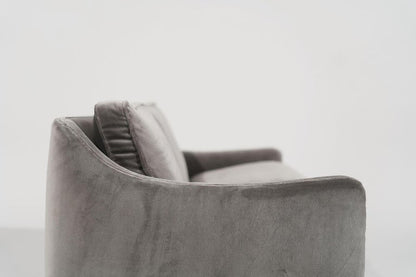 Organic Loveseat on Rosewood Legs by Hans Olsen, Denmark, C. 1960s