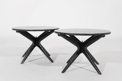 Set of Gazelle End Tables in Limed Oak