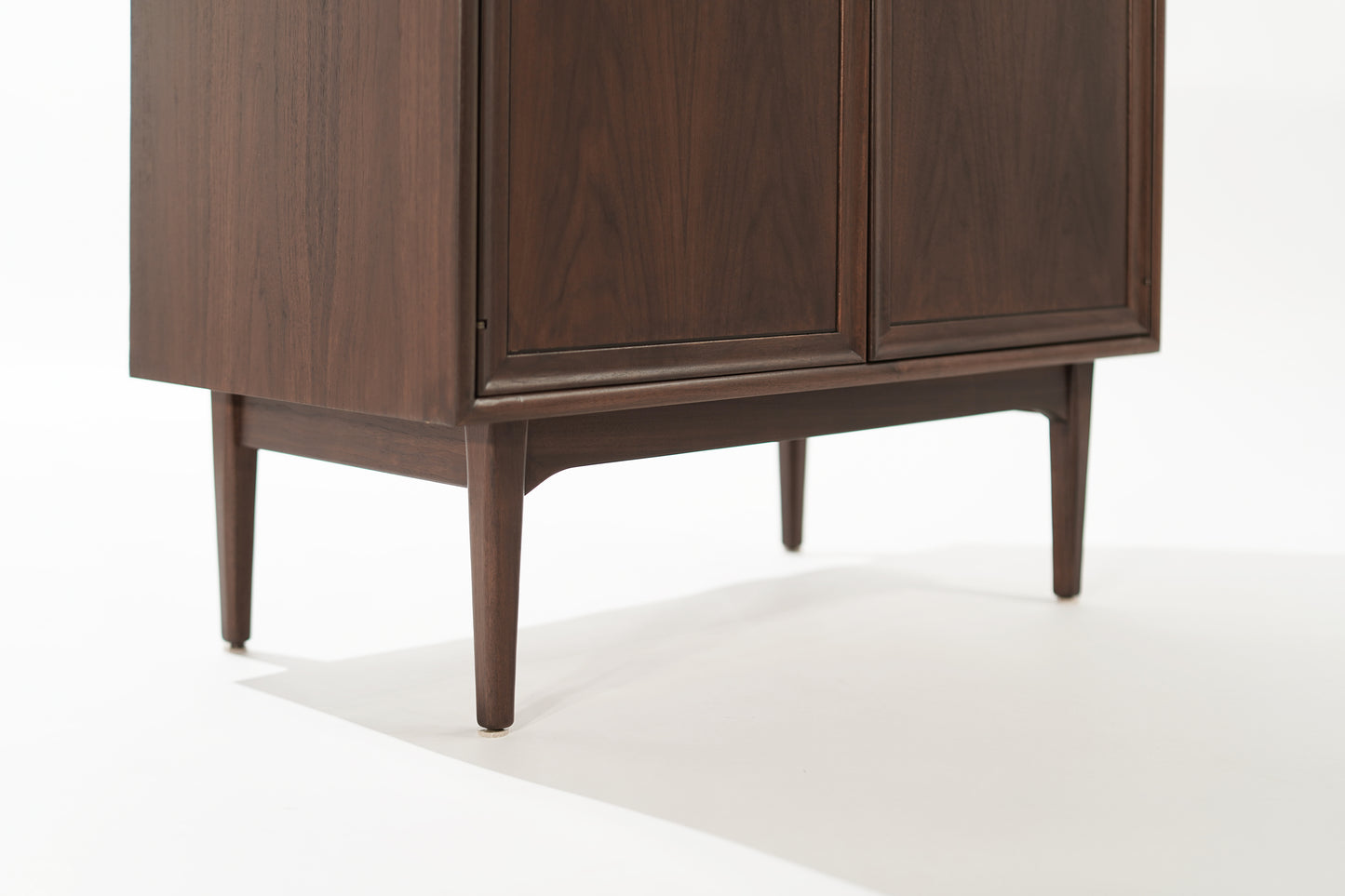 Set of Walnut Cabinets by Kipp Stewart, 1950s