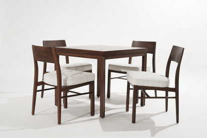 Edward Wormley for Dunbar Expandable Game Table W/ Chairs, C. 1950s