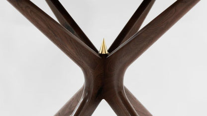 Gazelle Dining Table in Natural Walnut