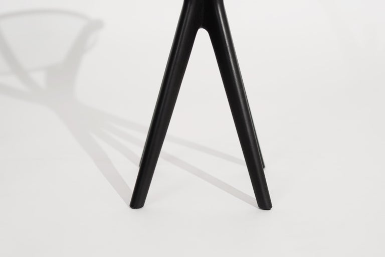 Glass Top Gazelle Collection Drinks Table