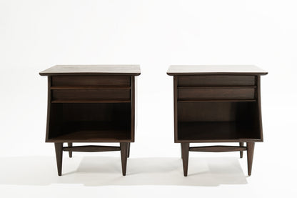 Walnut End Table by Kent Coffey, 1950s