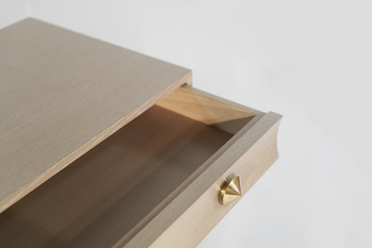 Stacked Chests of Drawers in Limed Oak