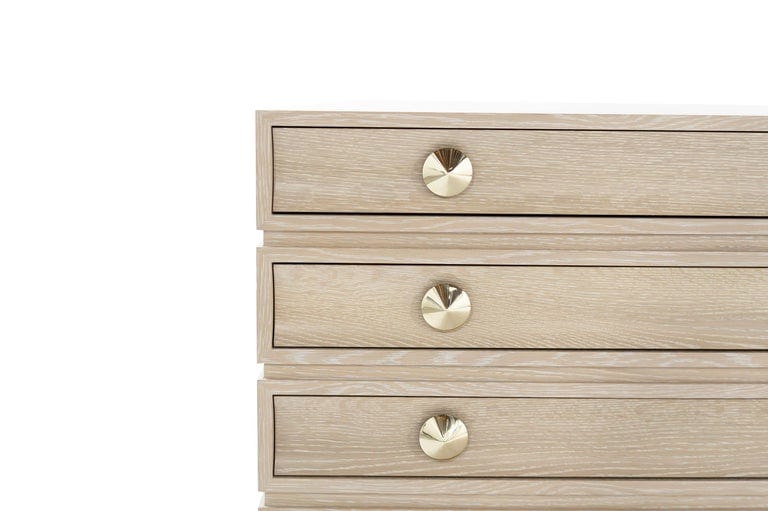 Stacked Dressers in Limed Oak