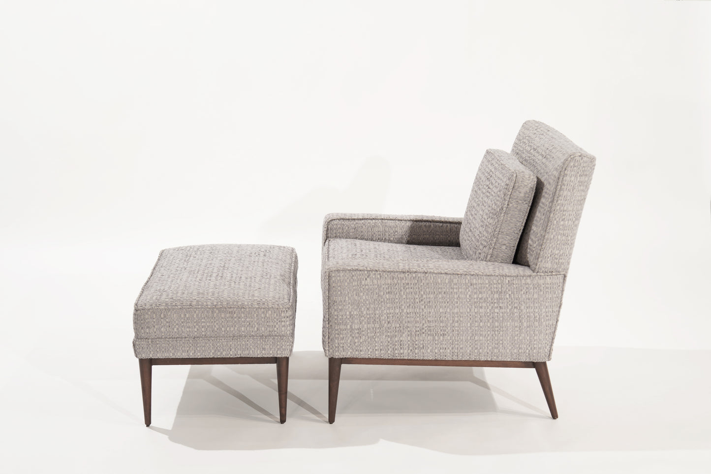 Paul McCobb for Directional Lounge Chairs and Ottoman, C. 1950s