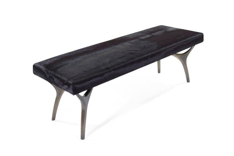 Crescent Bench Series 60 in Bronze