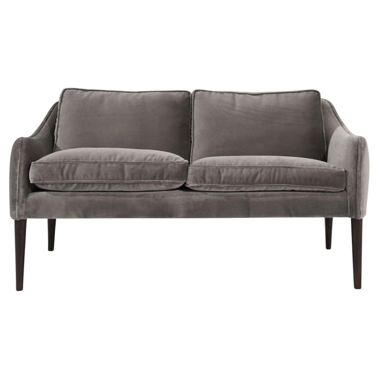 Organic Loveseat on Rosewood Legs by Hans Olsen, Denmark, C. 1960s